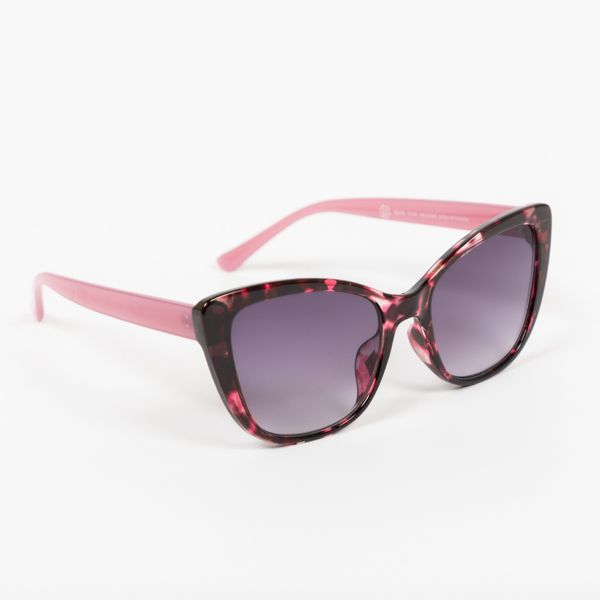 Peace Of Mind Pink Recycled Cat-Eye Sunglasses