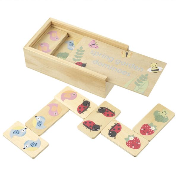 Orange Tree Toys Spring Garden Dominoes