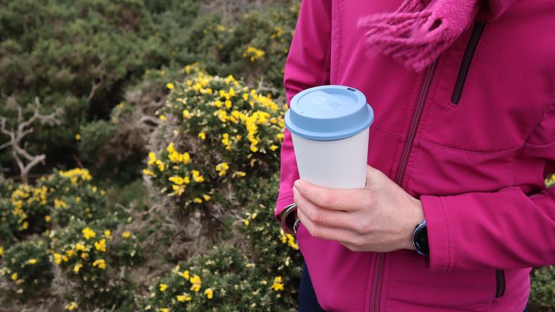 Circular & Co 12oz Chalk and Rockpool Blue Reusable Now Coffee Cup