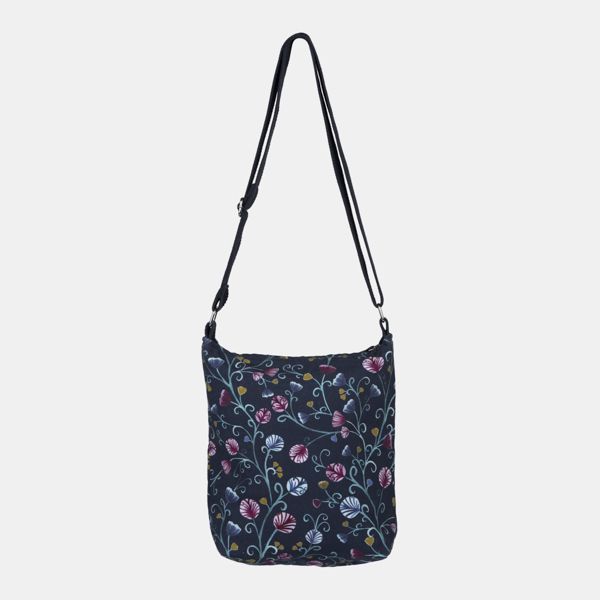 National Trust Organic Cotton Vase Floral Cross Body Bag