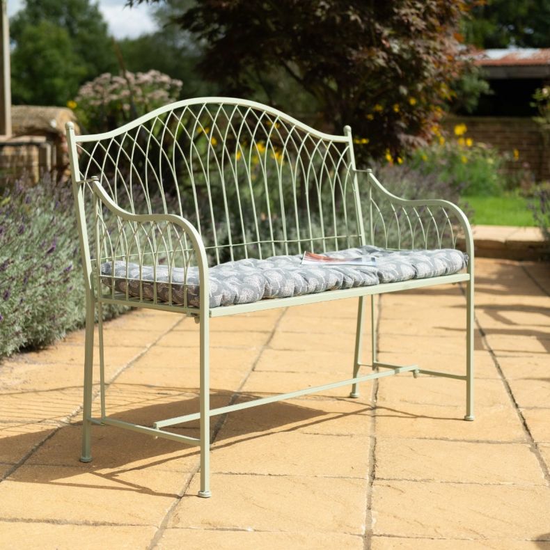 Hampton Bench, Sage Green