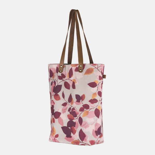 National Trust Hinton Ampner Leaves Cotton Shopper