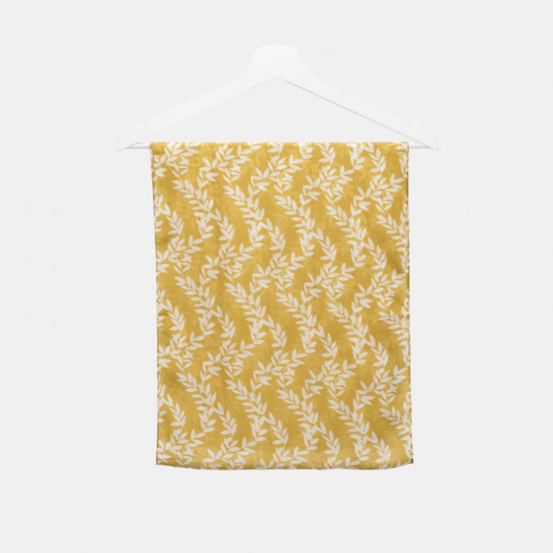 National Trust Yellow Vines Silk Scarf