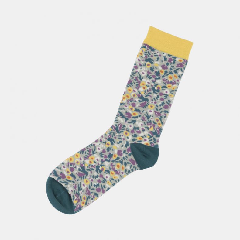 National Trust Quarry Bank Ditsy Floral Bamboo Socks