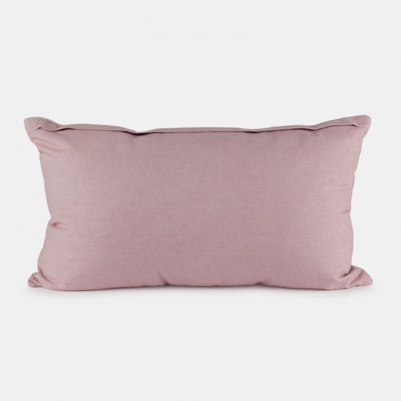 National Trust Embroidered Pink Blossom Cushion