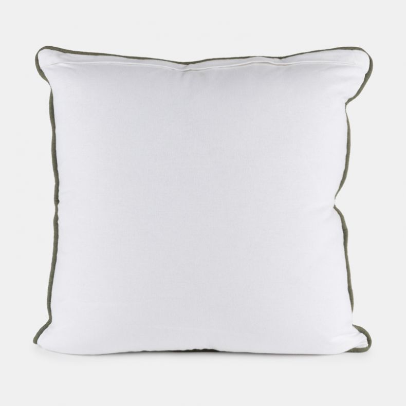 National Trust Embroidered Garden Square Cushion