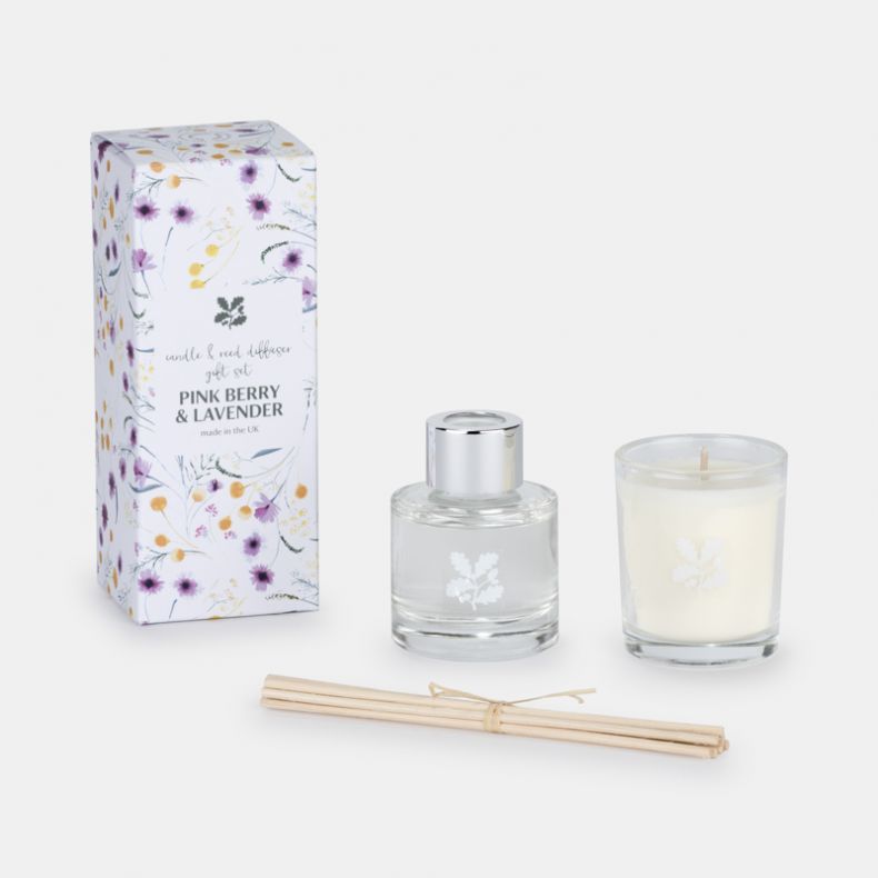 National Trust Gift Set, Pink Berry and Lavender