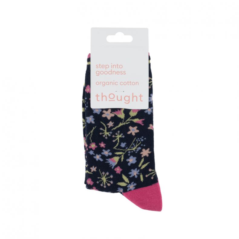 Thought Ditsy Floral Organic Cotton Socks