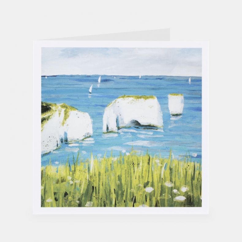 National Trust Coastal Flowers Notecards, x20