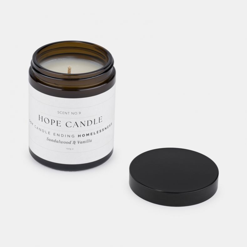 Labre's Hope Candle, Sandalwood and Vanilla