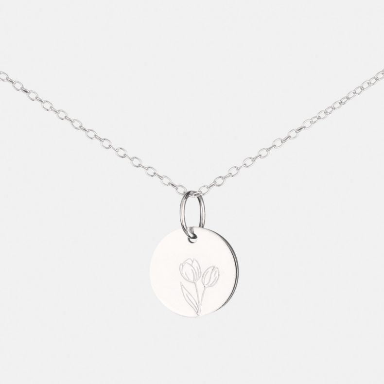 The Old Farmhouse Jewellery Tulip Sterling Silver Necklace