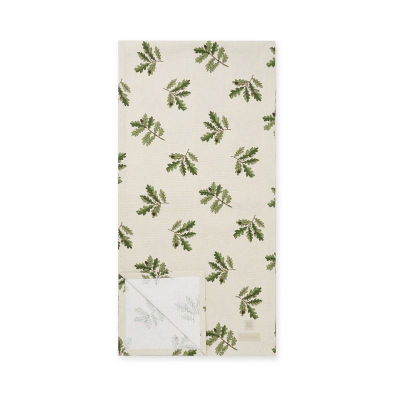 Sophie Allport for National Trust Acorn and Oak Leaves Tea Towel